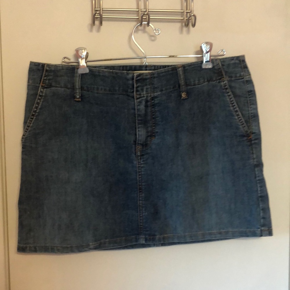 Express Denim Skirt